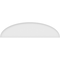 Ekena Millwork Elliptical Smooth Architectural Grade PVC Pediment, 82"W x 21-1/2"H x 2"P PEDPS082X215ELL00 - alternate 3